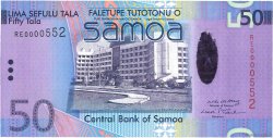 50 Tala SAMOA  2008 P.41 FDC