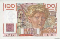 100 Francs JEUNE PAYSAN FRANCIA  1946 F.28.11 EBC+