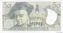 50 Francs QUENTIN DE LA TOUR FRANCE  1987 F.67.13 UNC-