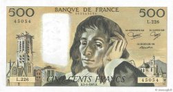 500 Francs PASCAL FRANCE  1985 F.71.33 AU-