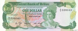 1 Dollar BELIZE  1986 P.46b ST