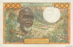 1000 Francs WEST AFRICAN STATES  1973 P.103Aj AU-