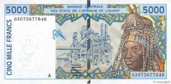 5000 Francs ÉTATS DE L AFRIQUE DE L OUEST  2003 P.113Am