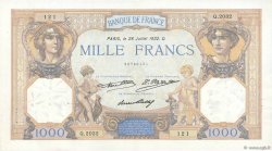 1000 Francs CÉRÈS ET MERCURE FRANCIA  1932 F.37.07 MBC+ a EBC
