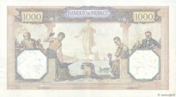 1000 Francs CÉRÈS ET MERCURE FRANCE  1932 F.37.07 VF - XF