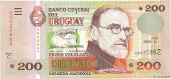 200 Pesos Uruguayos URUGUAY  2006 P.089a UNC