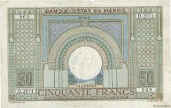 50 Francs MAROCCO  1947 P.21 MB