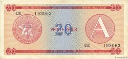 20 Pesos KUBA  1985 P.FX05 VZ