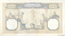1000 Francs CÉRÈS ET MERCURE type modifié FRANCIA  1939 F.38.37 AU+