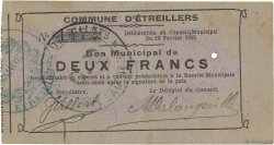 2 Francs FRANCE regionalismo y varios  1915 JP.02-0760 MBC