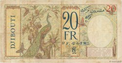 20 Francs YIBUTI  1928 P.07A MBC