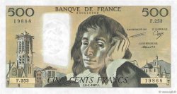 500 Francs PASCAL FRANCIA  1987 F.71.35 q.FDC