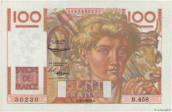100 Francs JEUNE PAYSAN FRANCIA  1952 F.28.32 EBC+