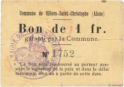 1 Franc FRANCE regionalism and miscellaneous  1916 JP.02-2426