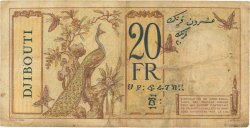 20 Francs DJIBOUTI  1936 P.07 F