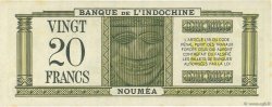 20 Francs NOUVELLE CALÉDONIE  1944 P.49 SC
