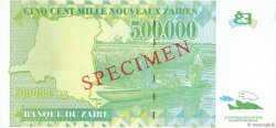 500000 Nouveaux Zaïres Spécimen ZAÏRE  1996 P.78s FDC