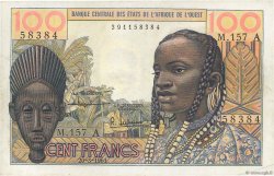 100 Francs STATI AMERICANI AFRICANI  1961 P.101Ab