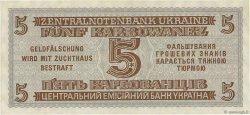 5 Karbowanez UKRAINE  1942 P.051 fST