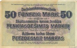 50 Mark DEUTSCHLAND Kowno 1918 P.R132 S