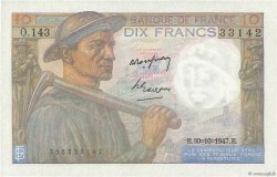 10 Francs MINEUR FRANCIA  1947 F.08.18