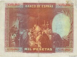 1000 Pesetas SPAIN  1928 P.078a F