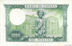 1000 Pesetas SPANIEN  1965 P.151 fVZ