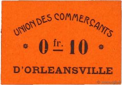 10 Centimes ALGERIA Orleansville 1915 JPCV.04 FDC