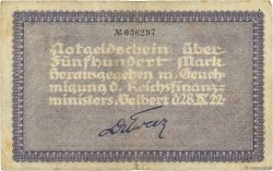 500 Mark GERMANIA Velbert 1922  q.BB