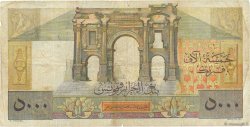 5000 Francs ALGERIA  1950 P.109a q.MB