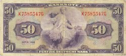 50 Deutsche Mark GERMAN FEDERAL REPUBLIC  1948 P.07a S