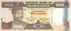 100 Emalangeni SWAZILAND  2001 P.32a