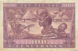 100 Francs GUINEA  1958 P.07 F - VF