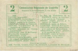 2 Francs FRANCE régionalisme et divers  1916 JP.02-2385.BRU TTB
