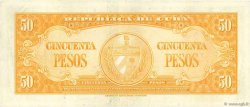50 Pesos CUBA  1958 P.081b XF