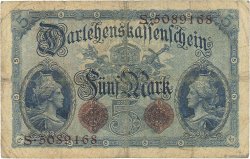 5 Mark GERMANY  1914 P.047b F