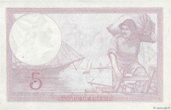 5 Francs FEMME CASQUÉE modifié FRANKREICH  1939 F.04.08 VZ+