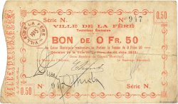 50 Centimes FRANCE Regionalismus und verschiedenen  1915 JP.02-0799 S