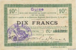 10 Francs FRANCE regionalism and various  1916 JP.02-1125.SQG