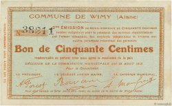 50 Centimes FRANCE Regionalismus und verschiedenen  1915 JP.02-2465 SS