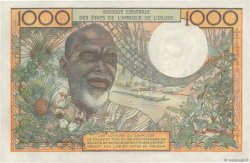 1000 Francs WEST AFRIKANISCHE STAATEN  1961 P.103Ab fST