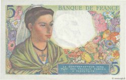 5 Francs BERGER FRANCE  1943 F.05.02 SPL+
