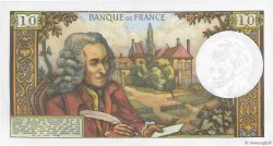 10 Francs VOLTAIRE FRANCE  1971 F.62.48 pr.SPL