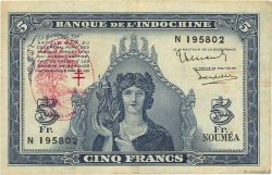 5 Francs NOUVELLES HÉBRIDES  1945 P.05 pr.TTB