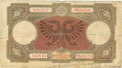 20 Franga ALBANIA  1945 P.13 B a MB