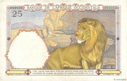 25 Francs AFRIQUE OCCIDENTALE FRANÇAISE (1895-1958)  1936 P.22 TTB+