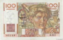 100 Francs JEUNE PAYSAN FRANCIA  1954 F.28.43