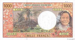 1000 Francs FRENCH PACIFIC TERRITORIES  1996 P.02b fST