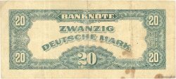 20 Deutsche Mark GERMAN FEDERAL REPUBLIC  1948 P.06a RC+
