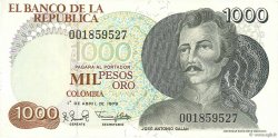 1000 Pesos Oro KOLUMBIEN  1979 P.421a ST